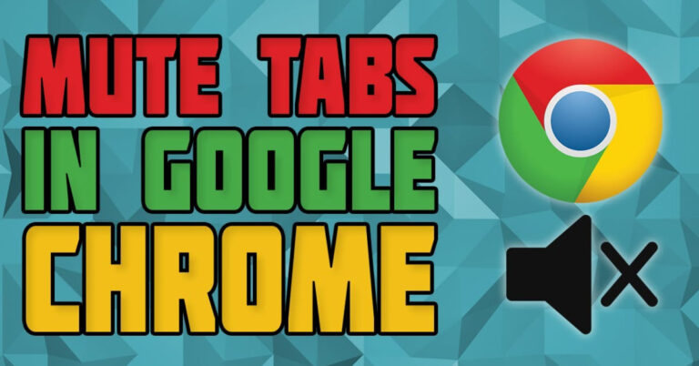 Mute a Tab in Chrome