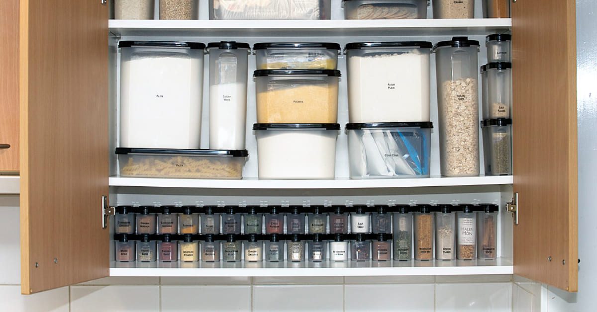 Free Up Counter Space With These Small Kitchen Organization Ideas